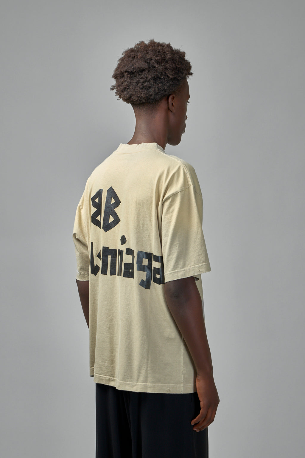 Tape Type Medium Fit T-shirt