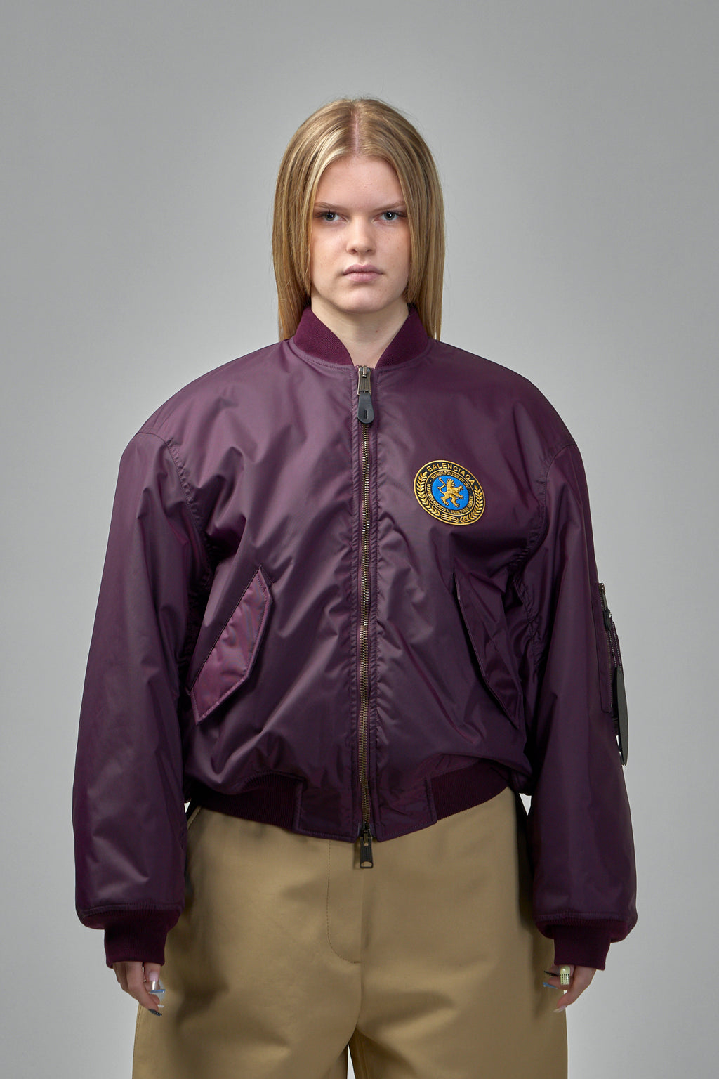 Large Fit Bomber Jacket