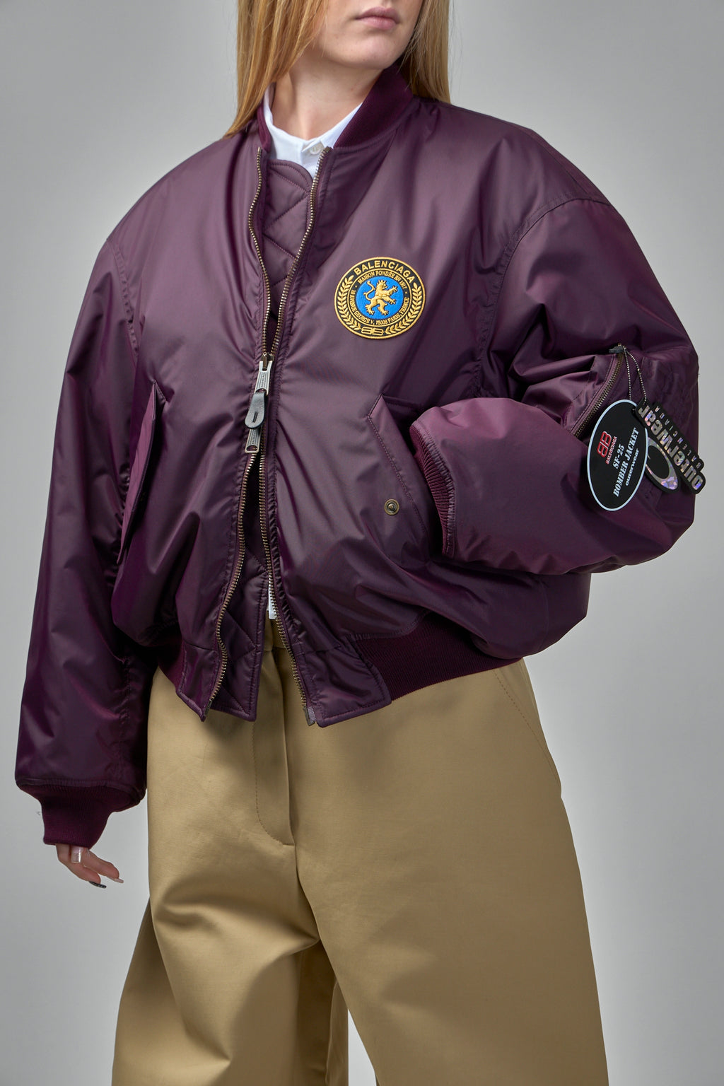 Large Fit Bomber Jacket