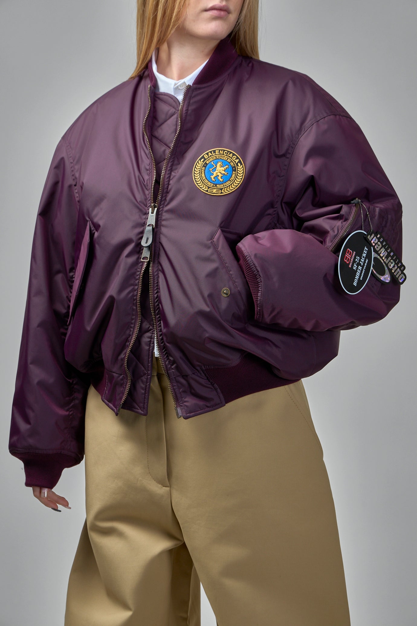 Large Fit Bomber Jacket