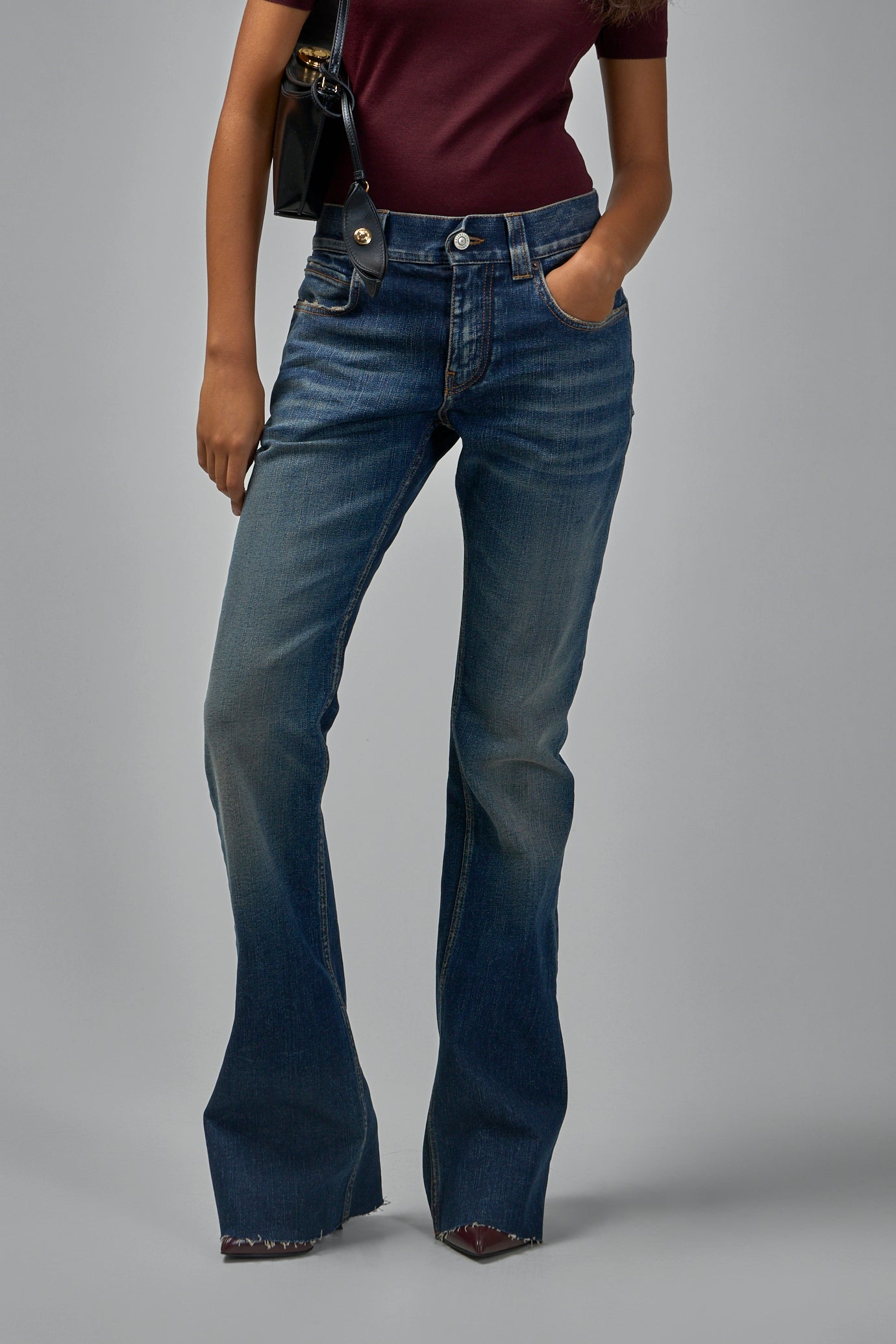 Slim Fit Bootcut Pants