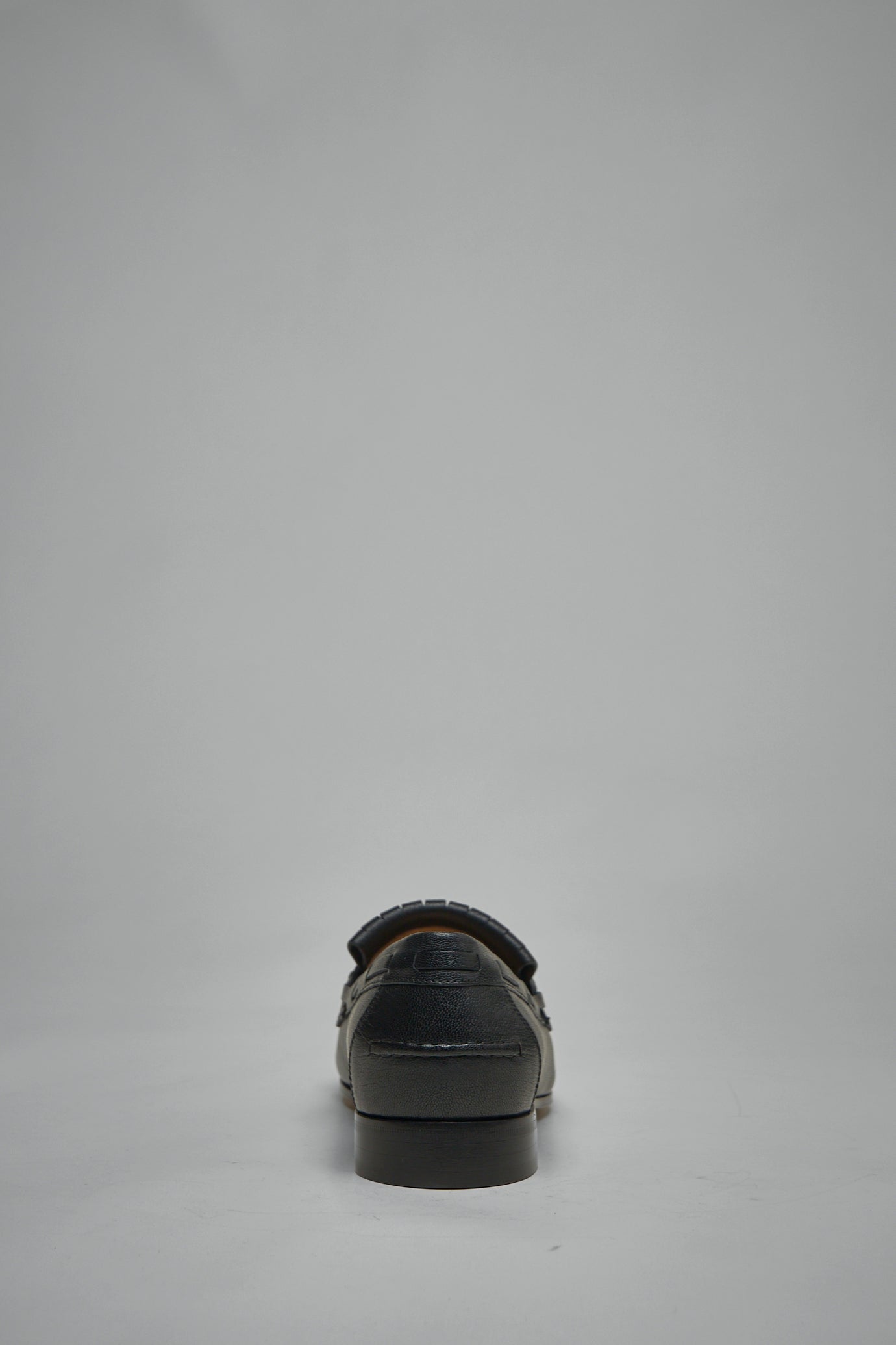 VLogo Signature Kidskin Loafer with Fringes