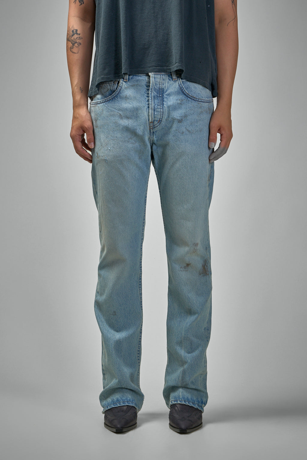 Classic Flare Leg Jeans