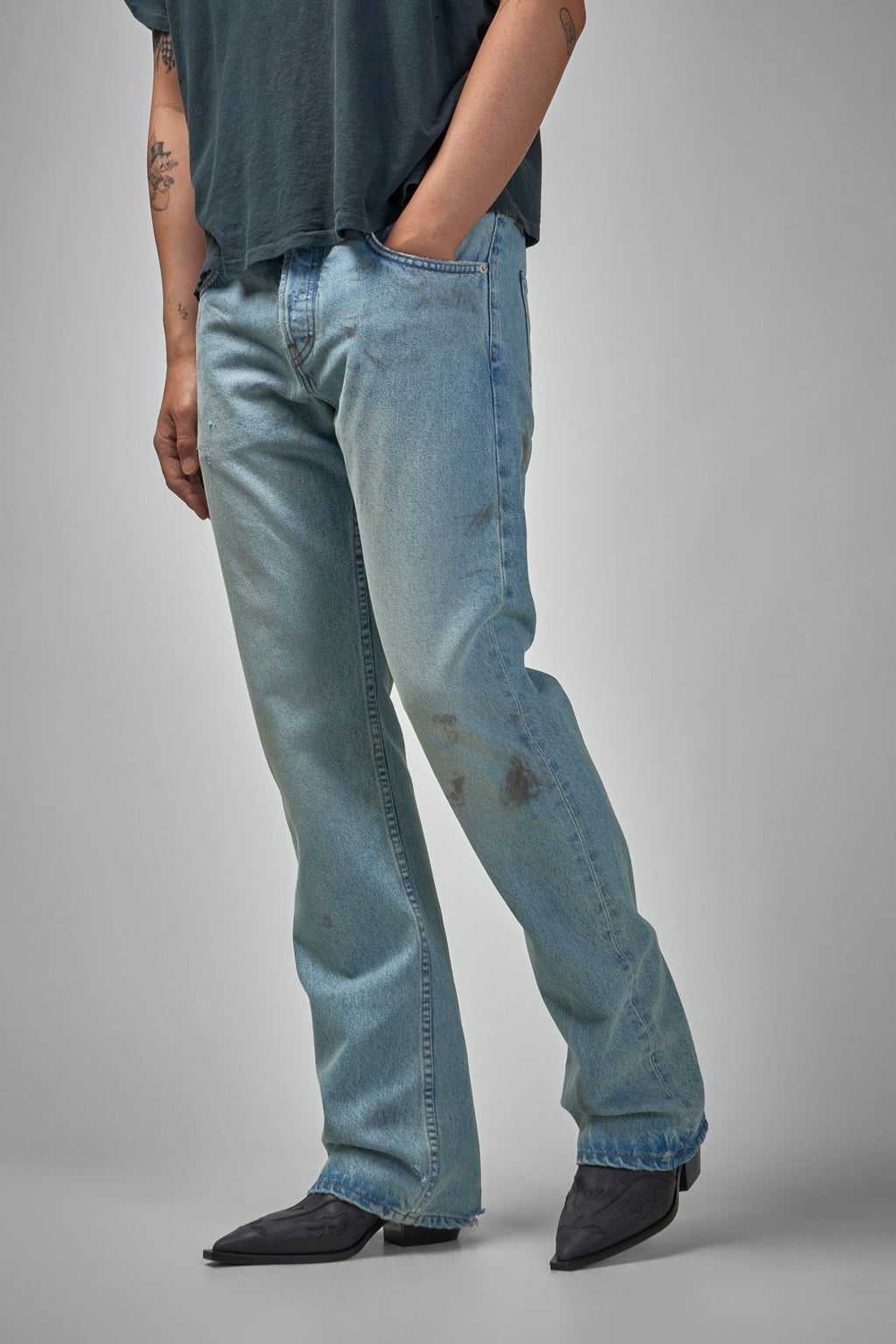 Classic Flare Leg Jeans