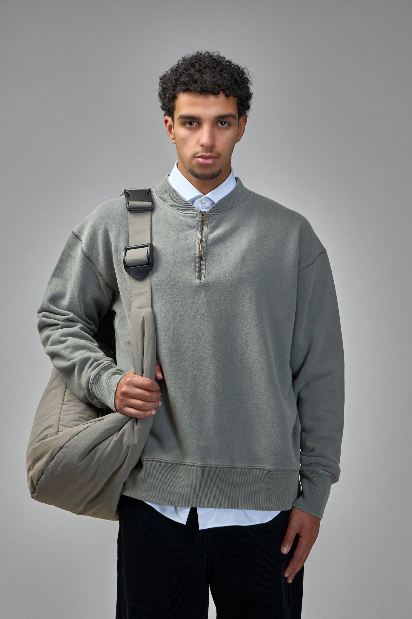 Half Zip Sweatshirt