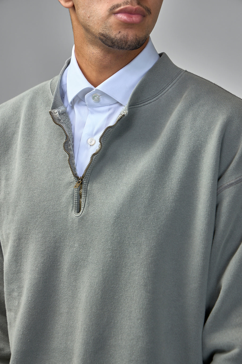 Half Zip Sweatshirt