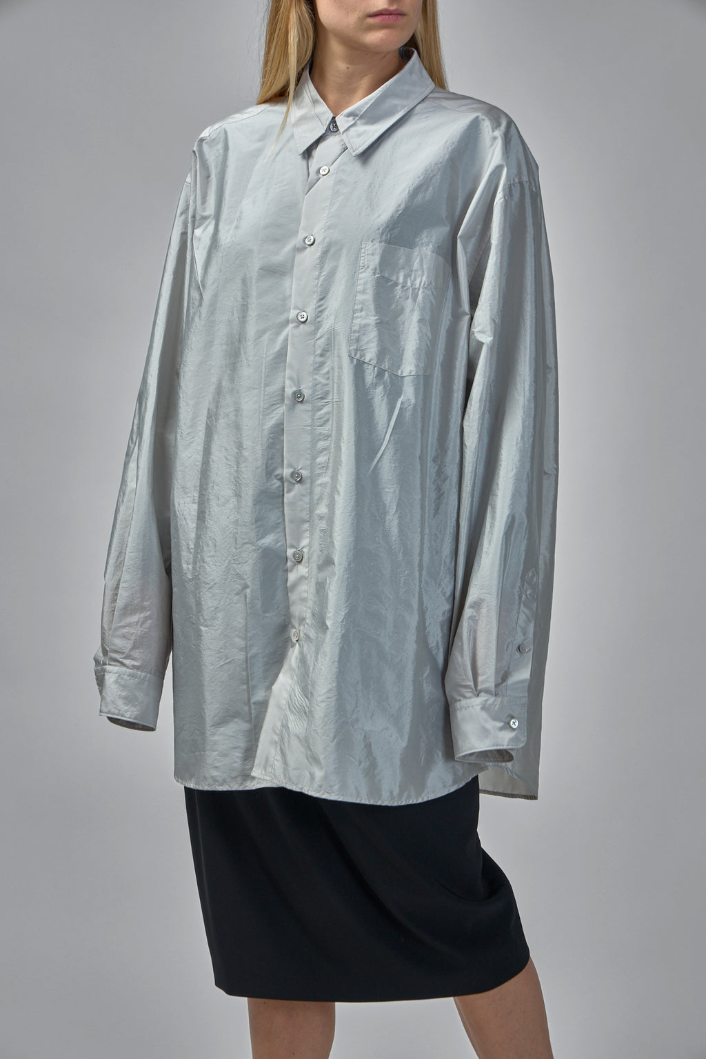 Four-stitch Detailed Shirt