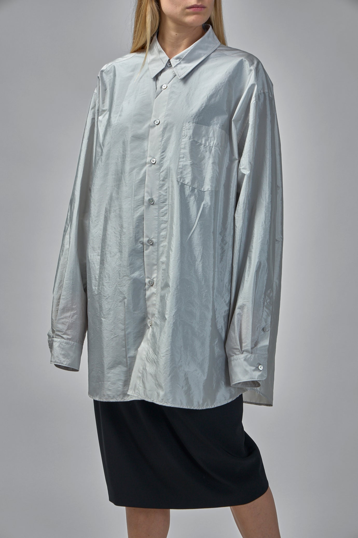 Four-stitch Detailed Shirt