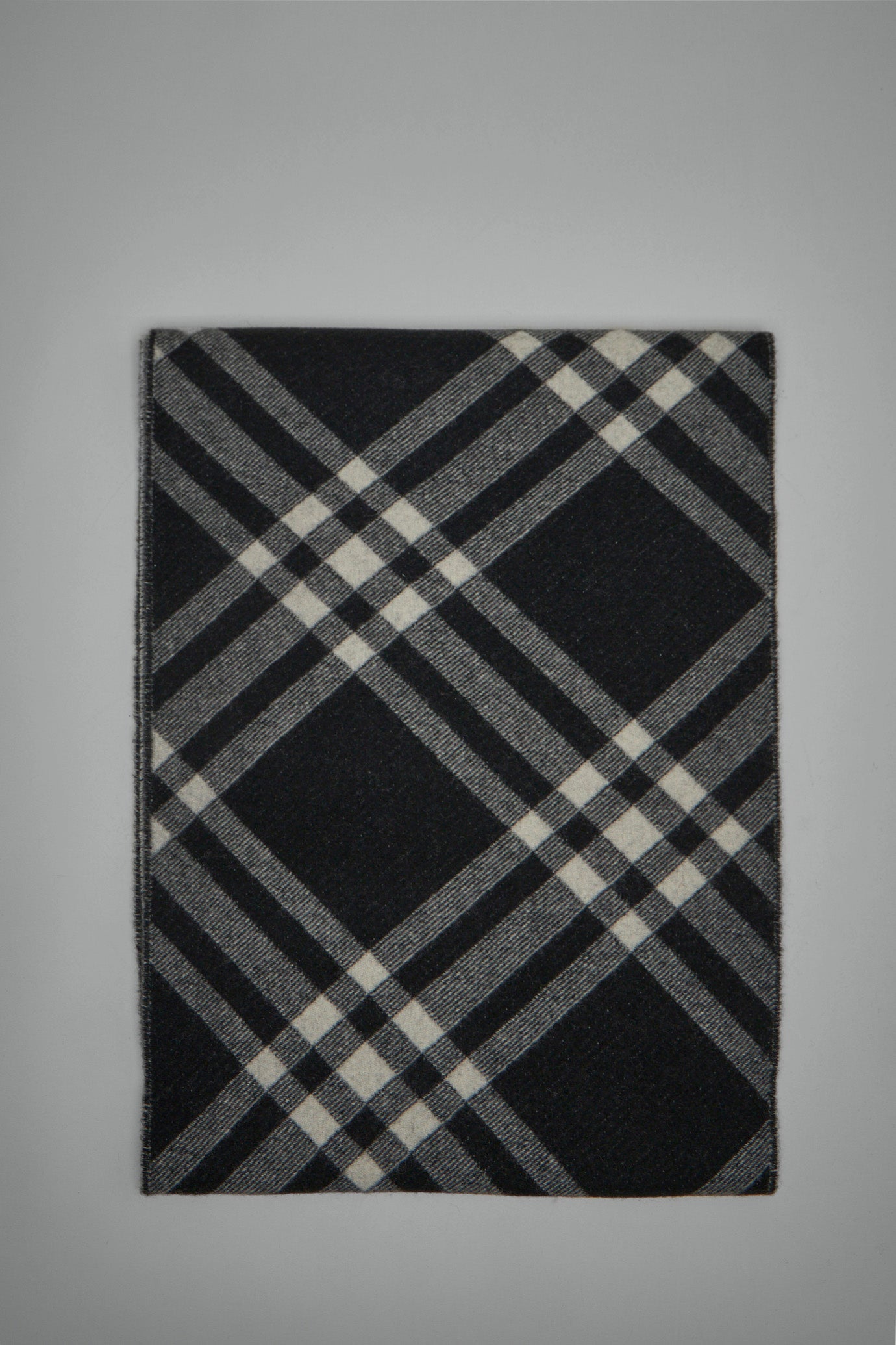 Check Cashmere Scarf
