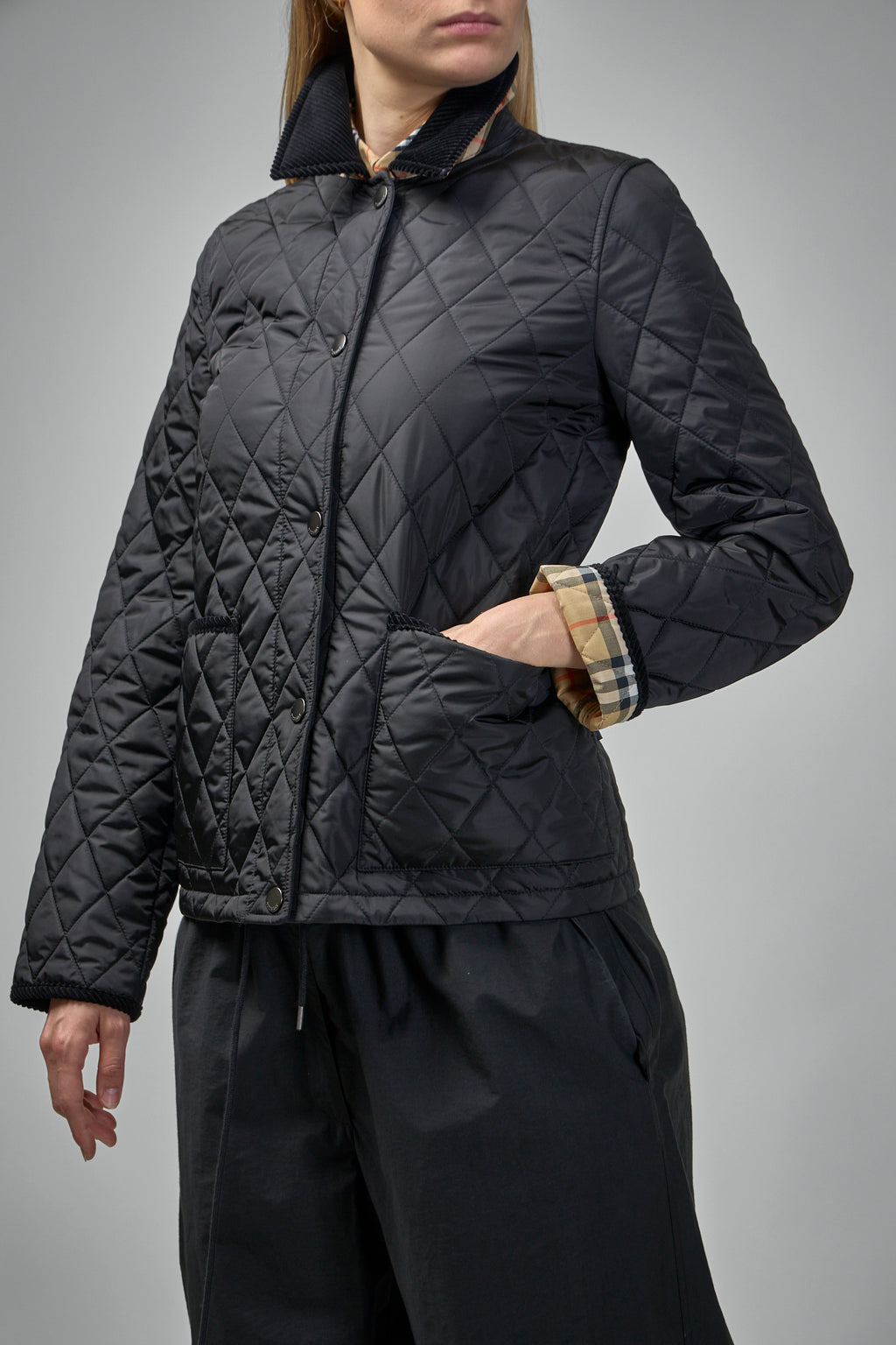 Quilted Nylon Jacket