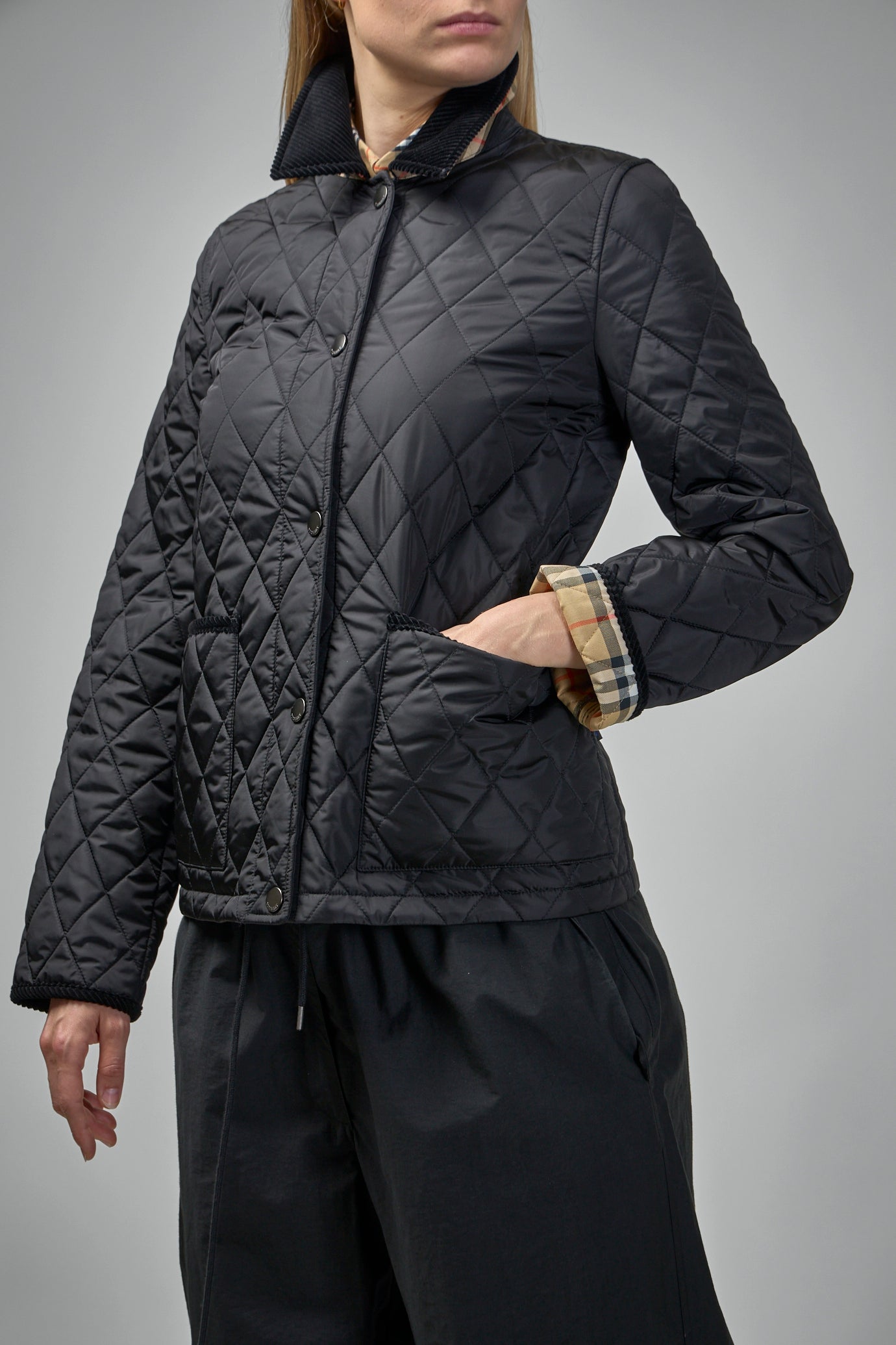 Quilted Nylon Jacket