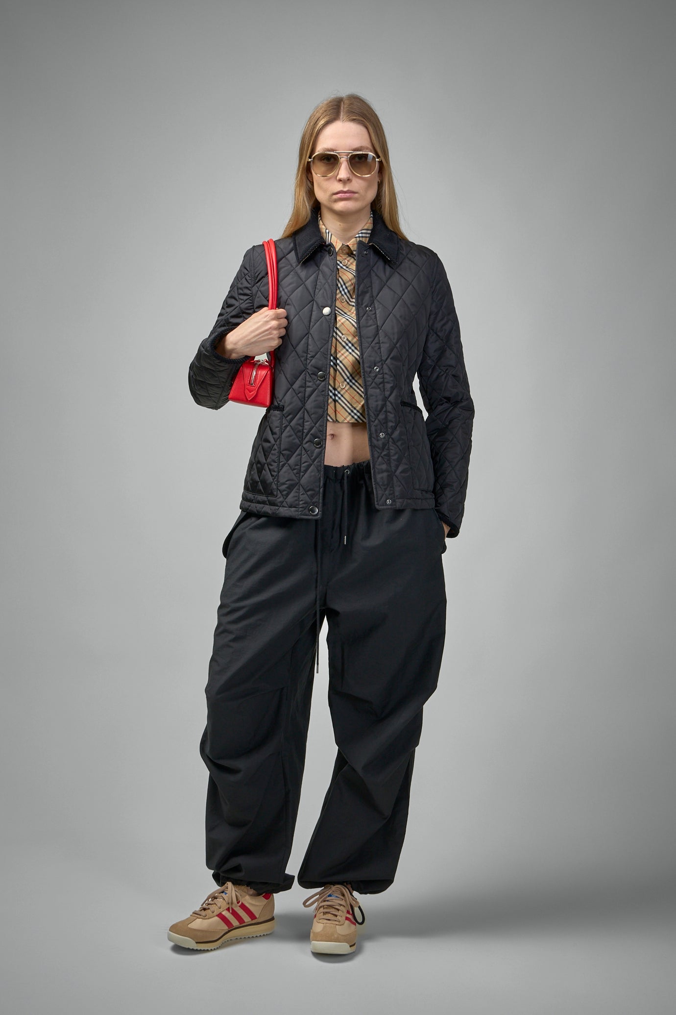 Quilted Nylon Jacket