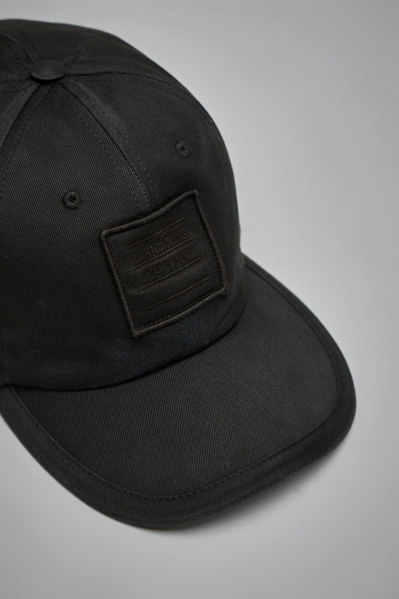 6 Panel Baseball Cap black 001