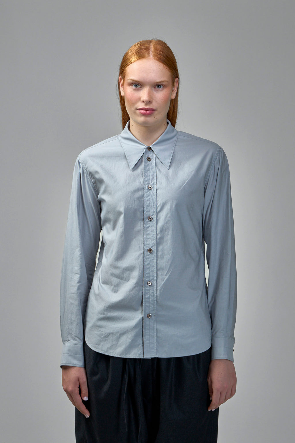 Pointed Collar Shirt