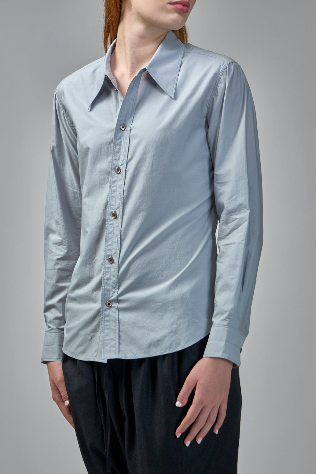 Pointed Collar Shirt