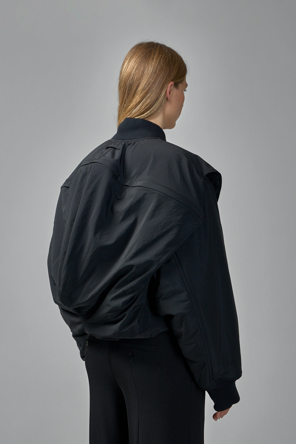 Hooded Bomber Jacket