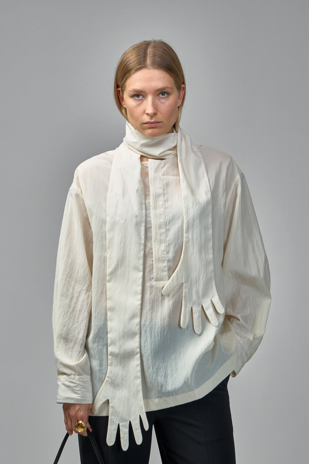 Shirt With Gloves Detail