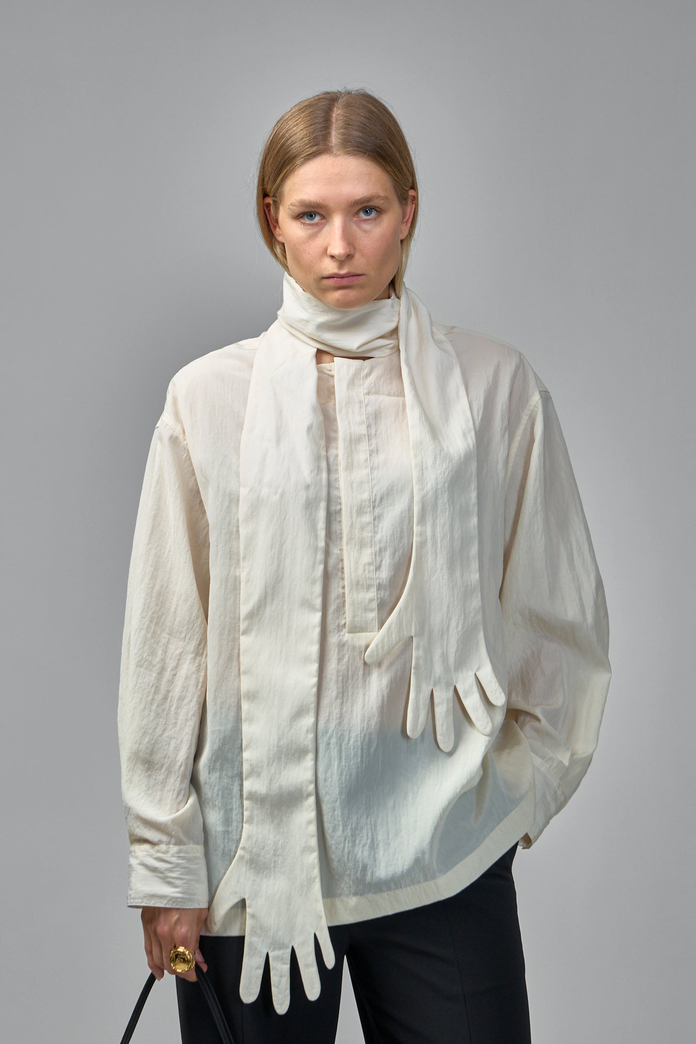 Shirt With Gloves Detail