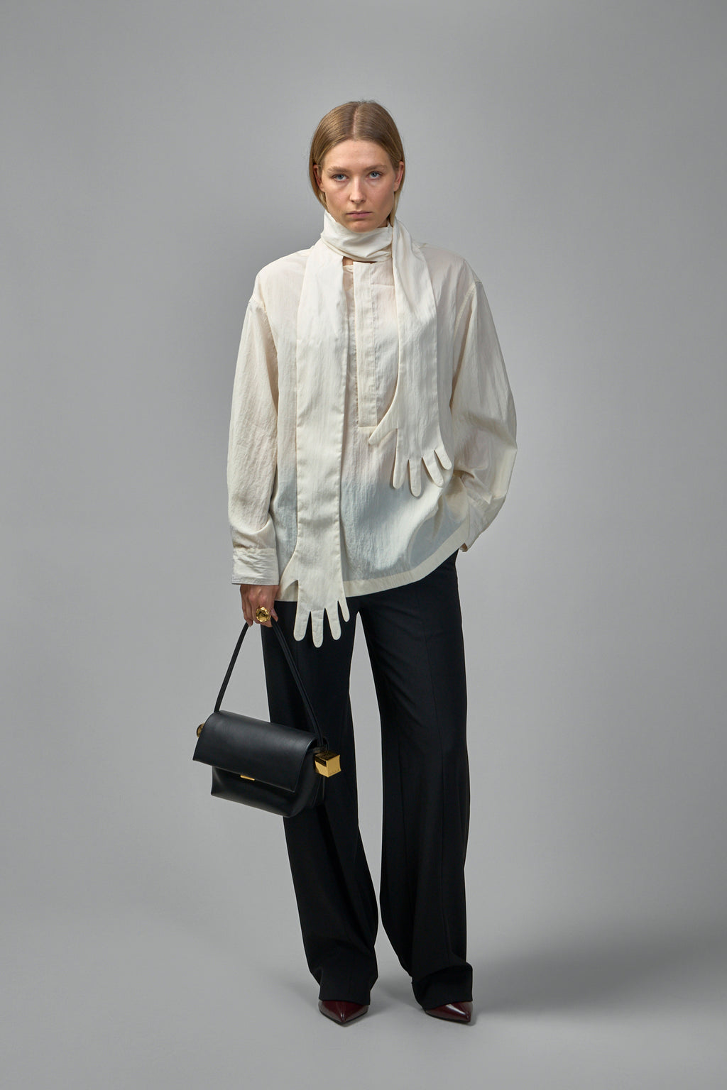 Shirt With Gloves Detail