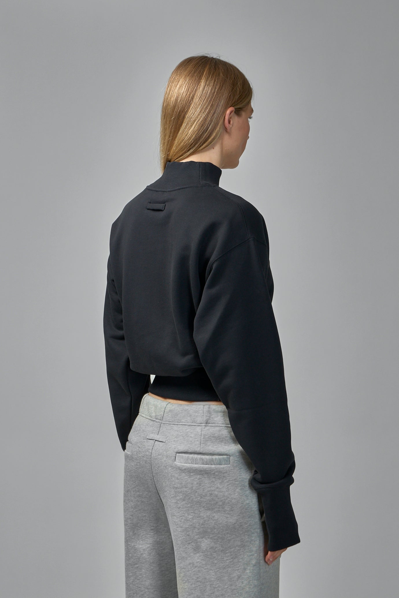 Cropped Crew Neck