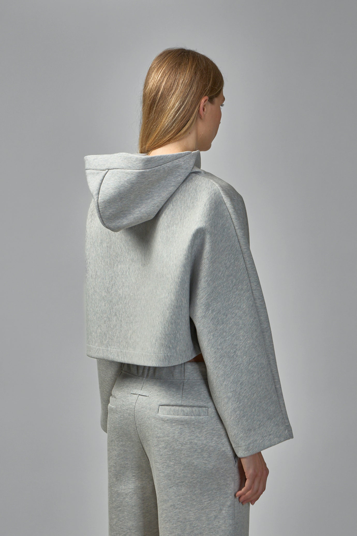 Embossed Gaultier Hooded Sweatshirt