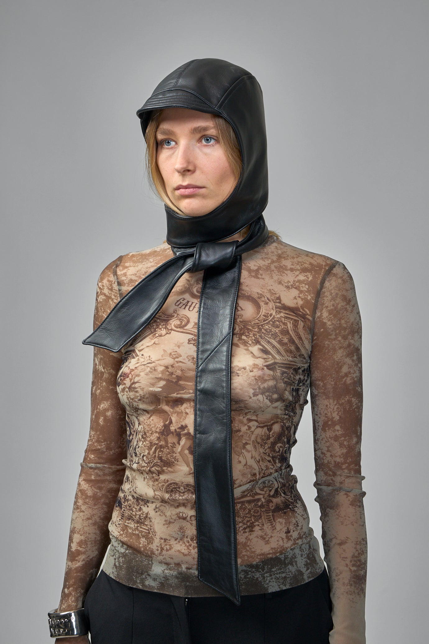 The Black Leather Hood