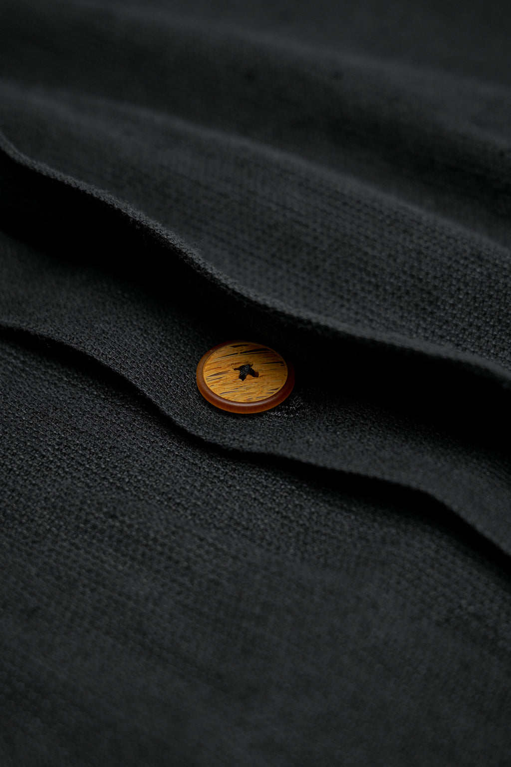 Assymetric Swing Back Exaggerated Volume Short Sleeve Workshirt