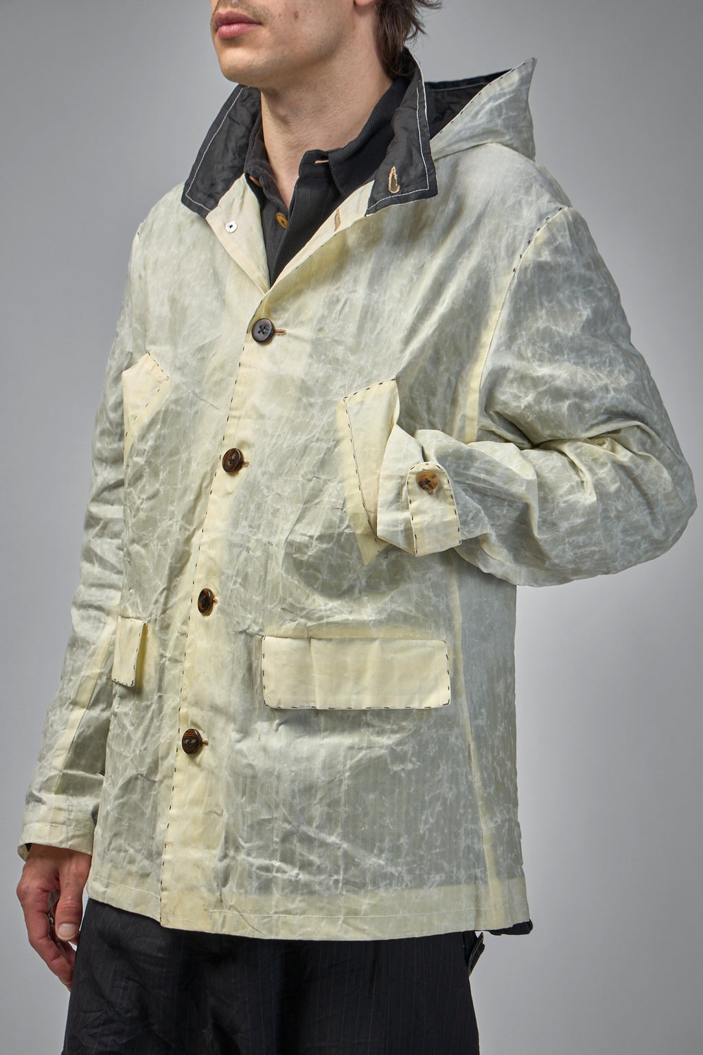 Waxed Reproduction 1950’s American Short Hooded Parka