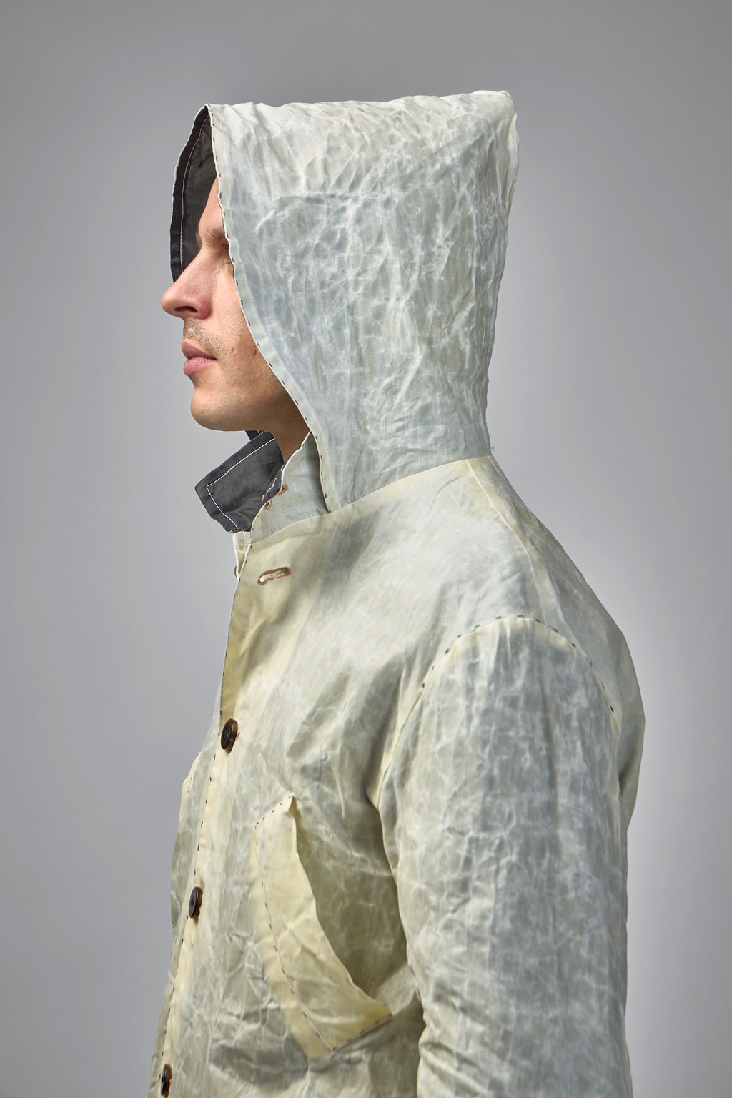 Waxed Reproduction 1950’s American Short Hooded Parka