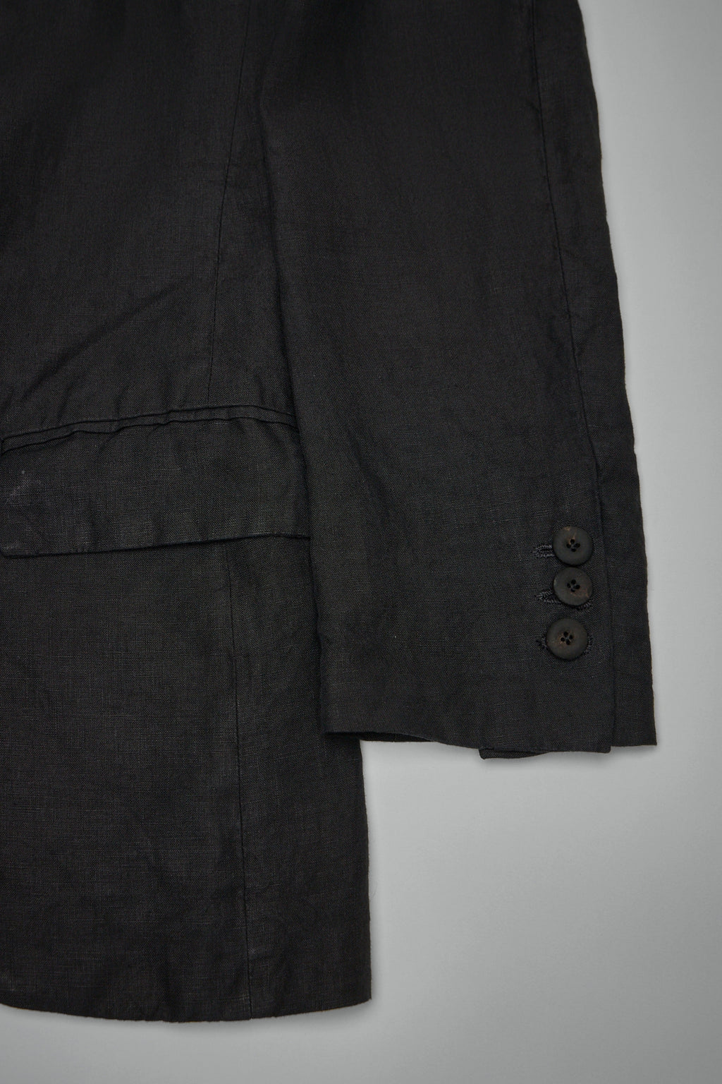 Hand Pad-stitched Classic Notch Lapel 3-button Fully-lined Jacket