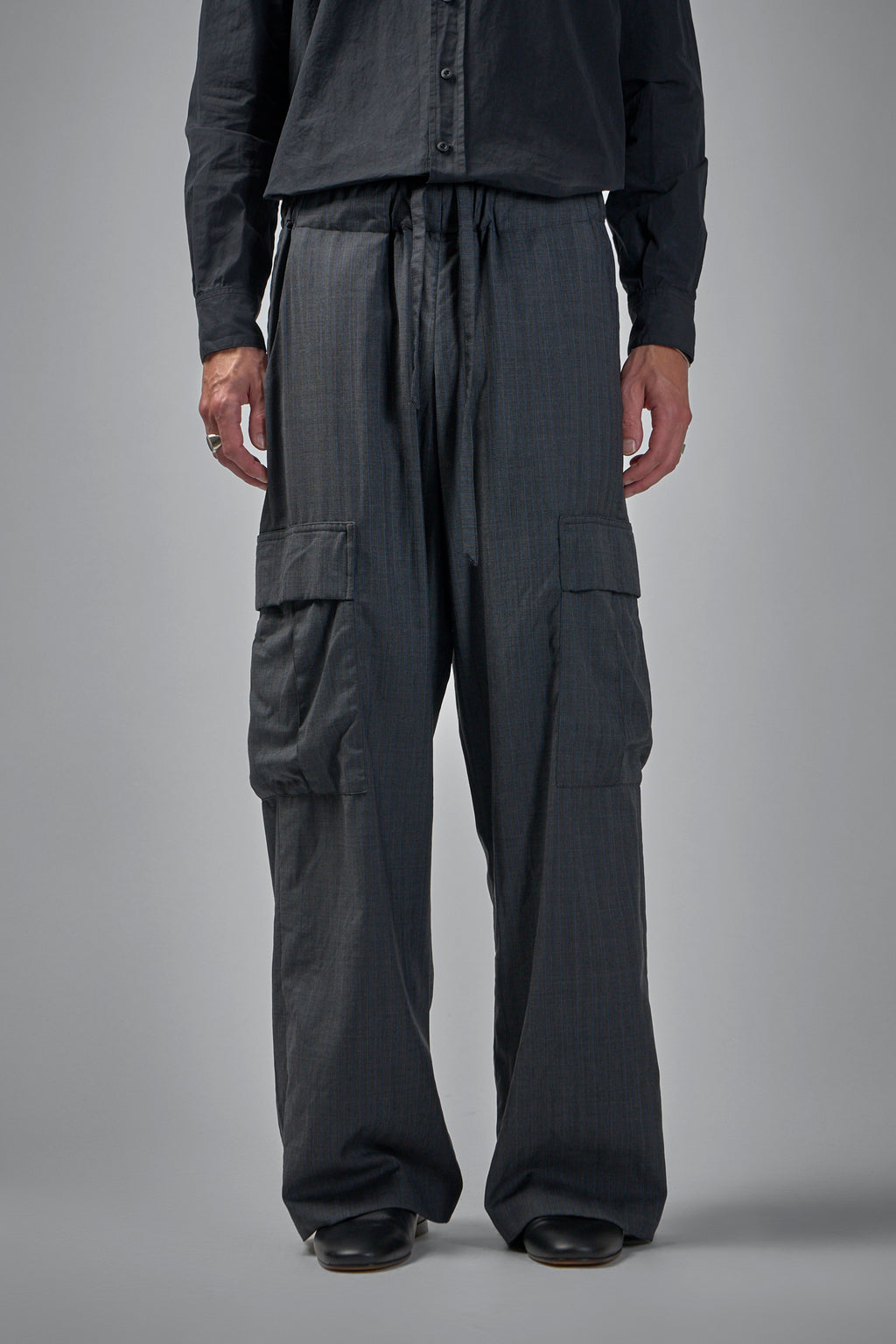 Exaggerated Volume 6-pocket Cargo Trouser