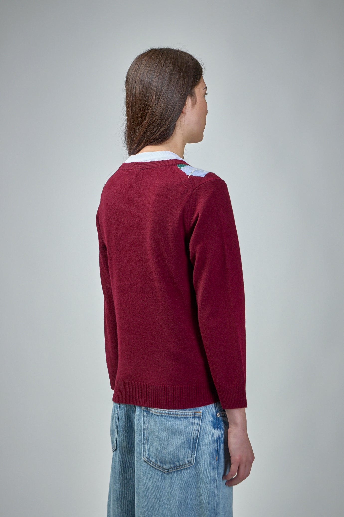 Cashmere Wool Mix Cardigan