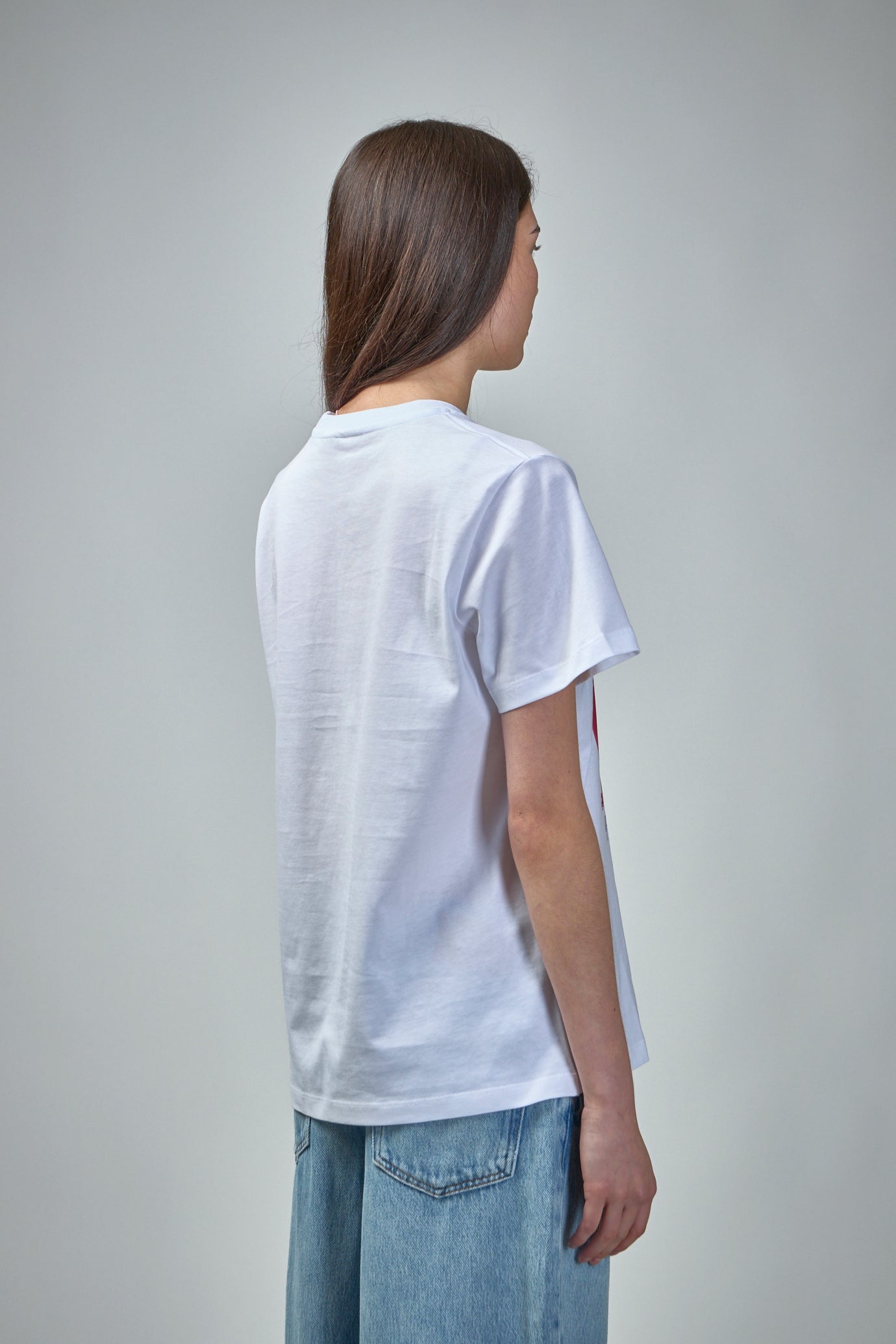 Basic Jersey Cherry Relaxed T-Shirt