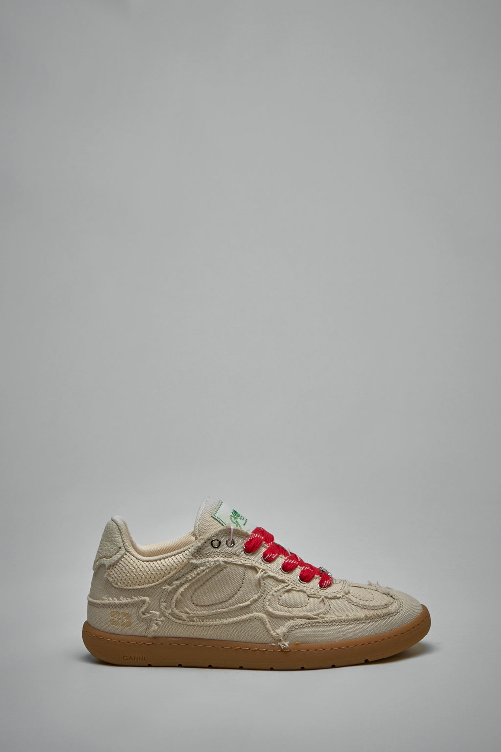 Canvas Raw Edge Sneakers