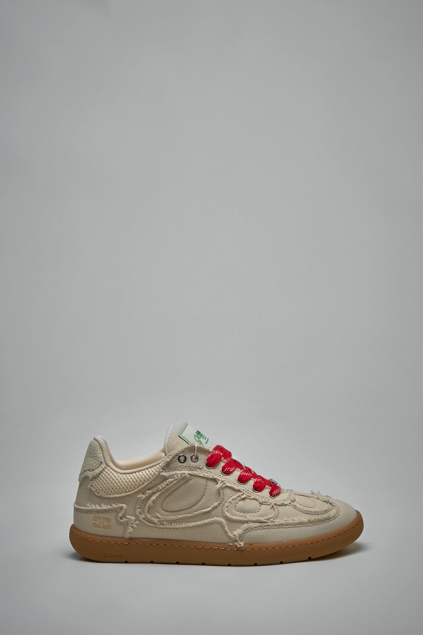 Canvas Raw Edge Sneakers