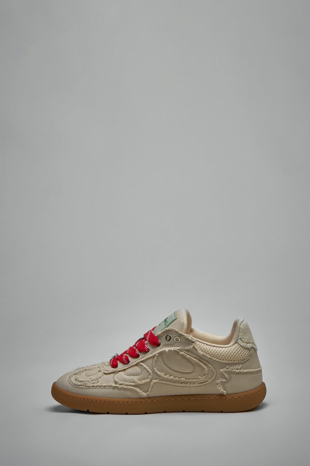 Canvas Raw Edge Sneakers
