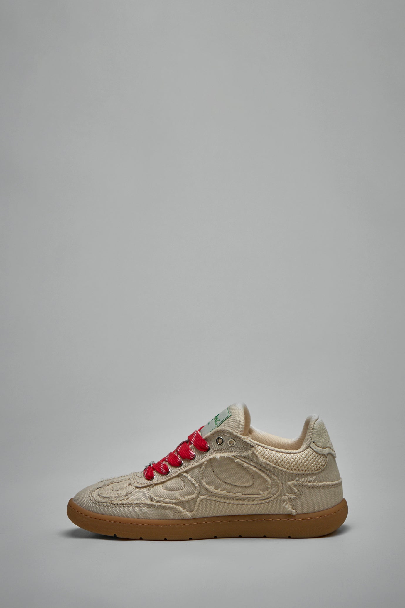 Canvas Raw Edge Sneakers