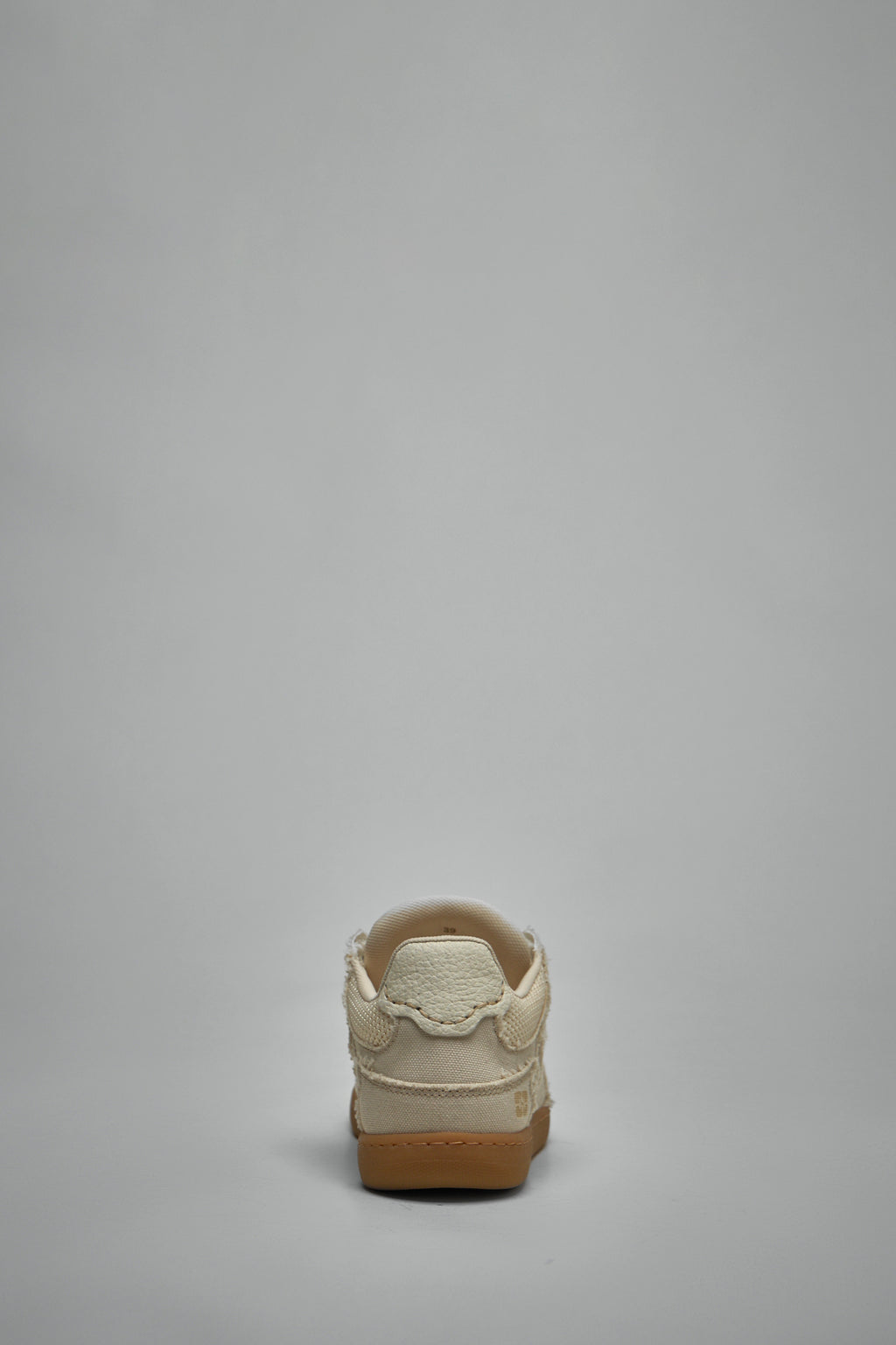 Canvas Raw Edge Sneakers