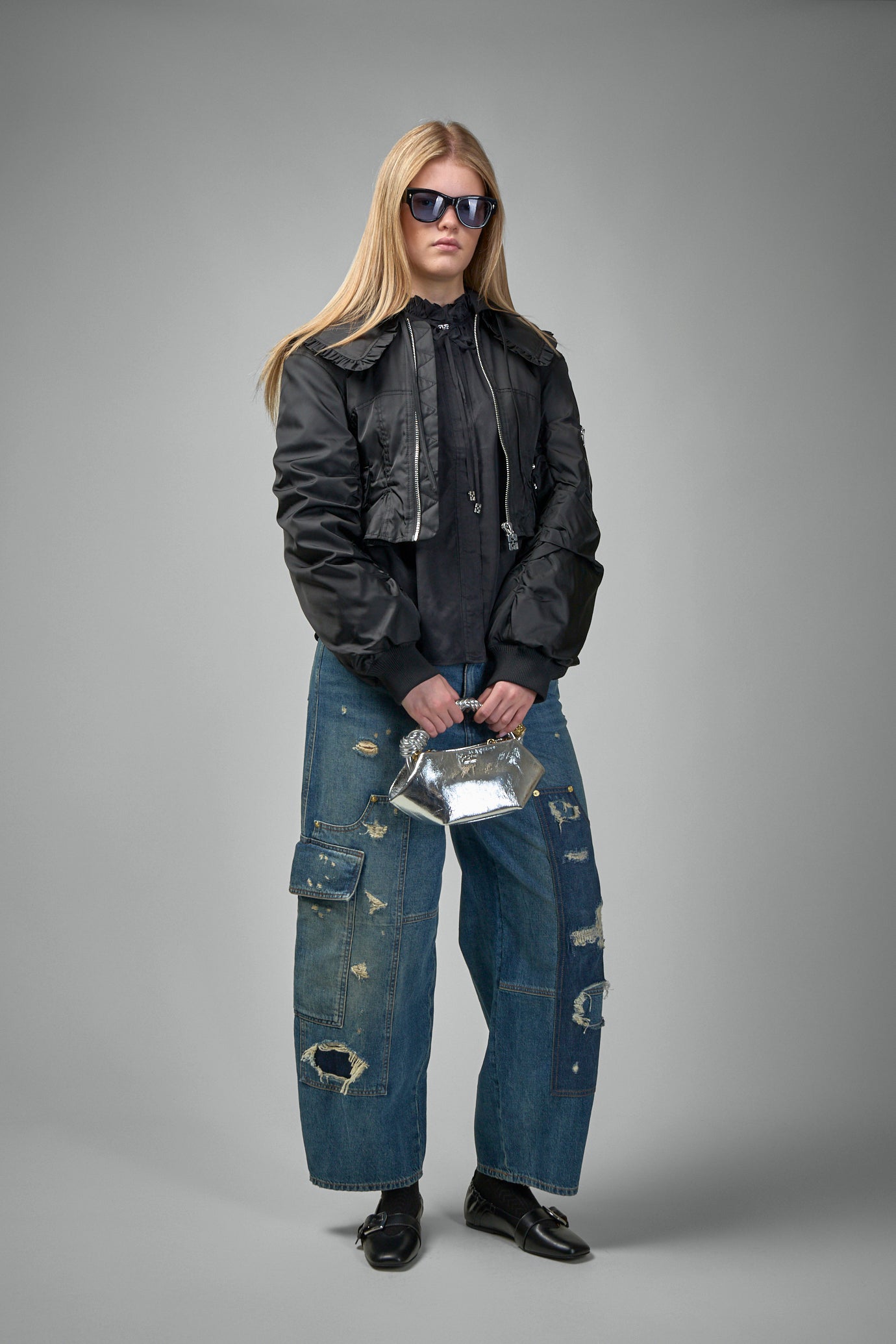 Fluid Cupro Tie Shirt