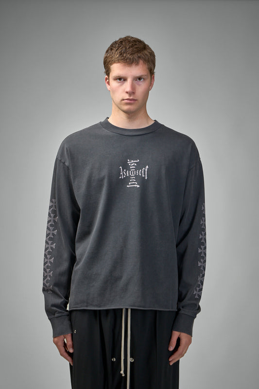 Raw Cross Logo Vintage LS