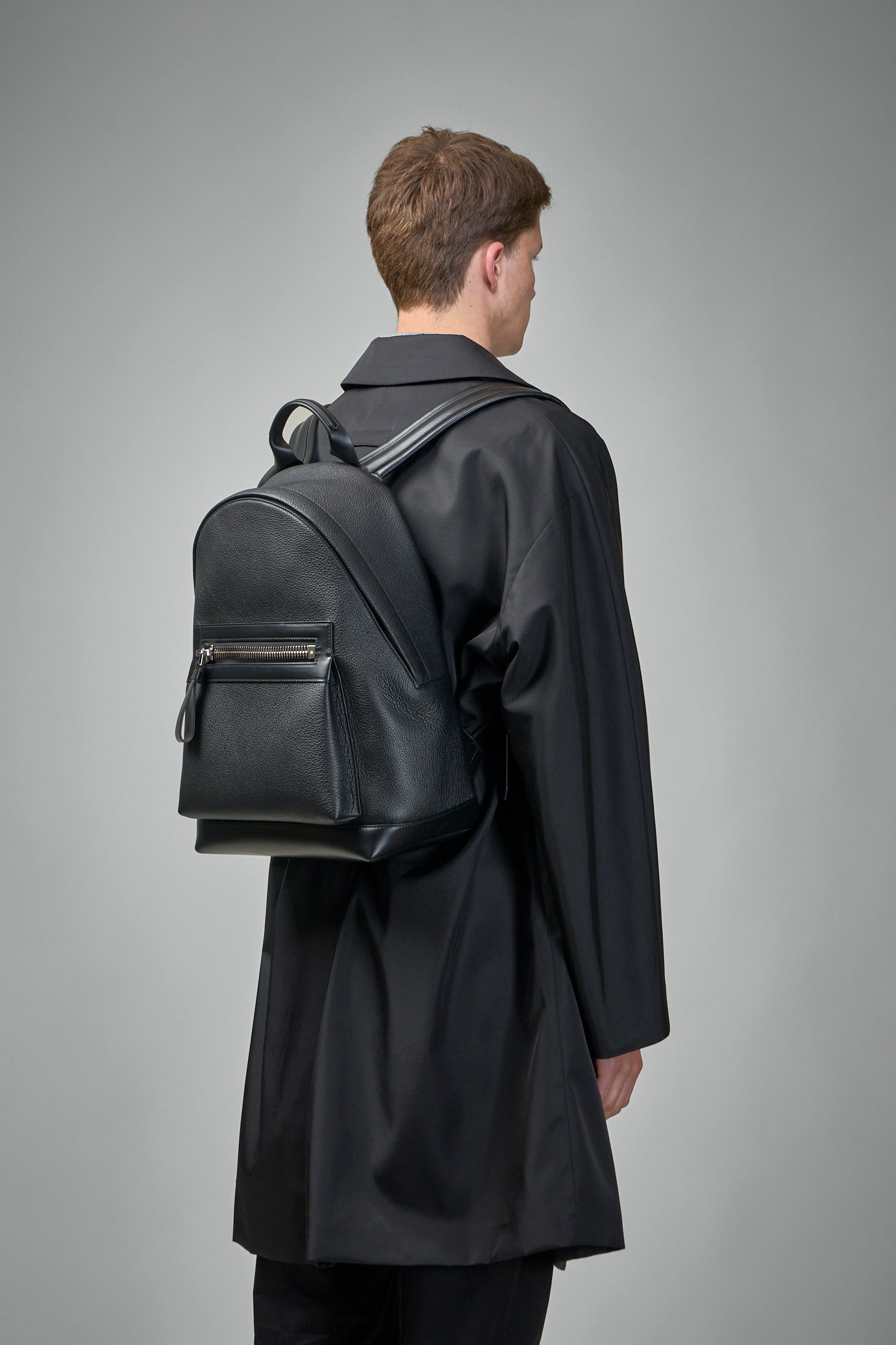 Soft grain Leather Buckley Backpack