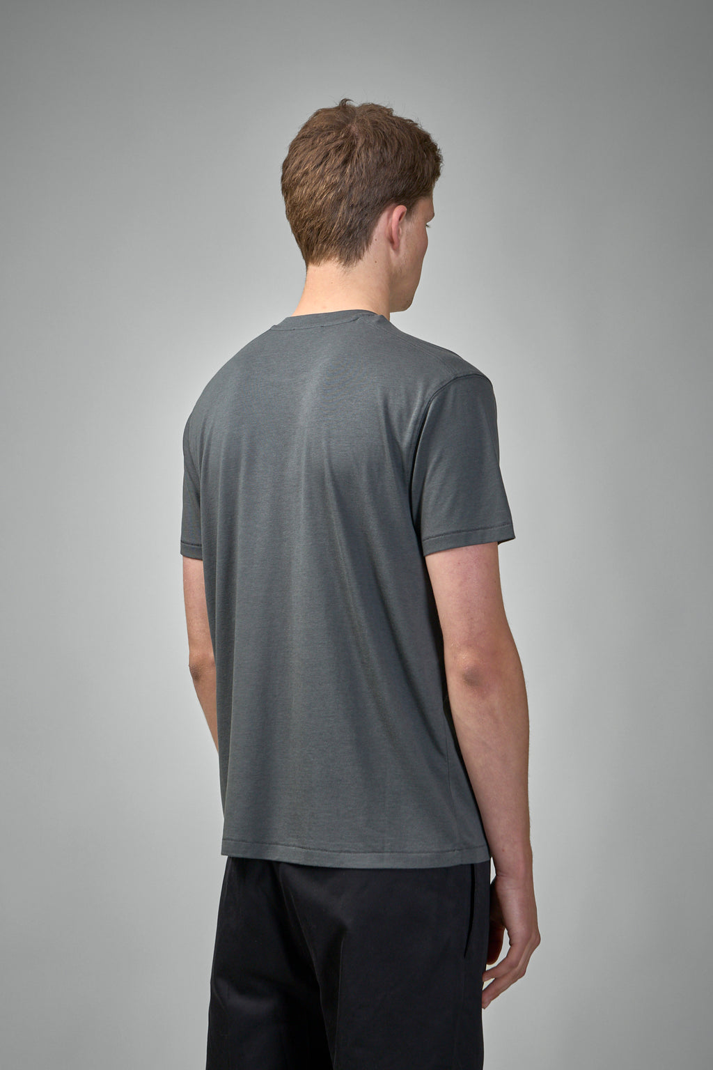 Lyocell Cotton SS Crew Neck