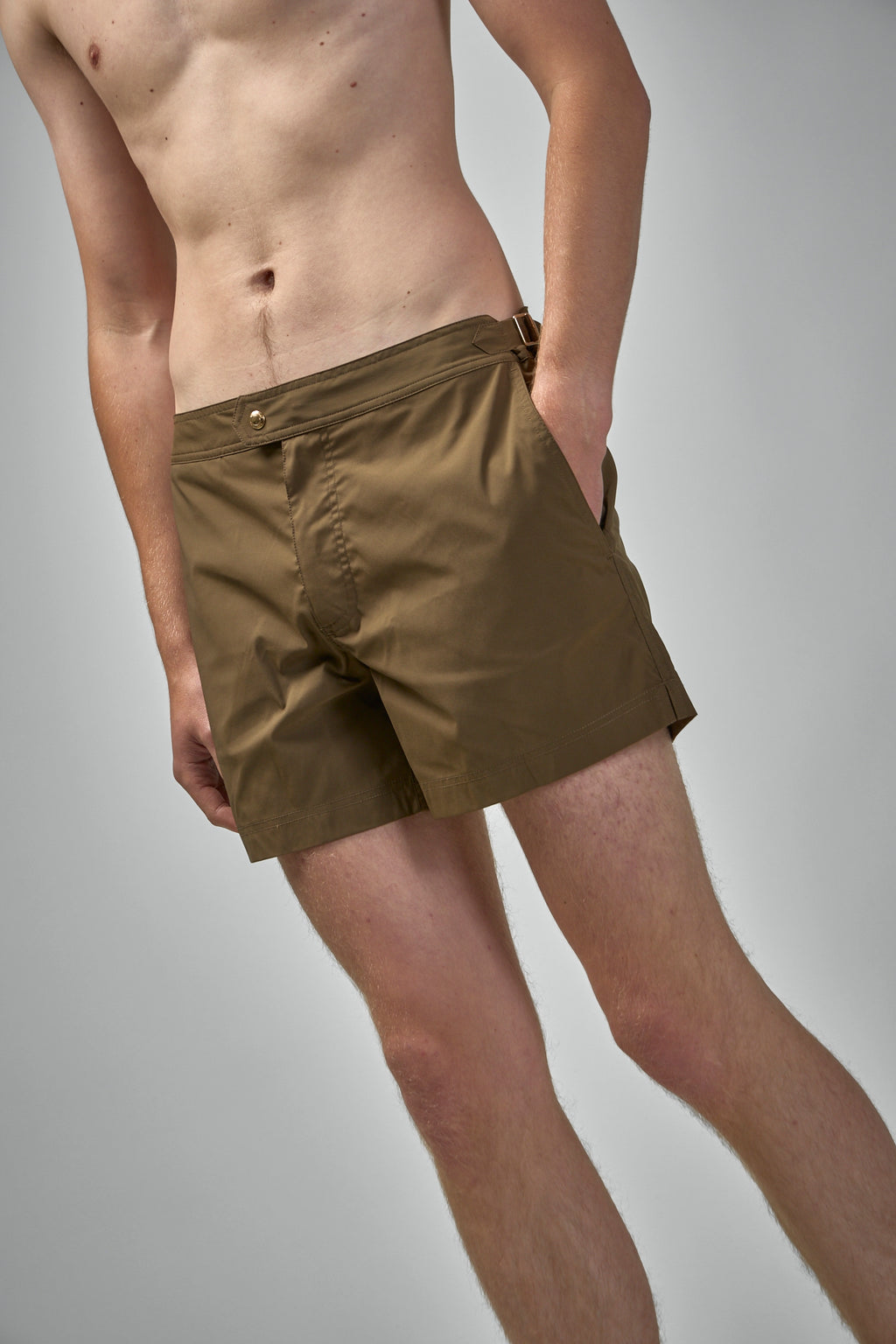 Compact Poplin Swim Short