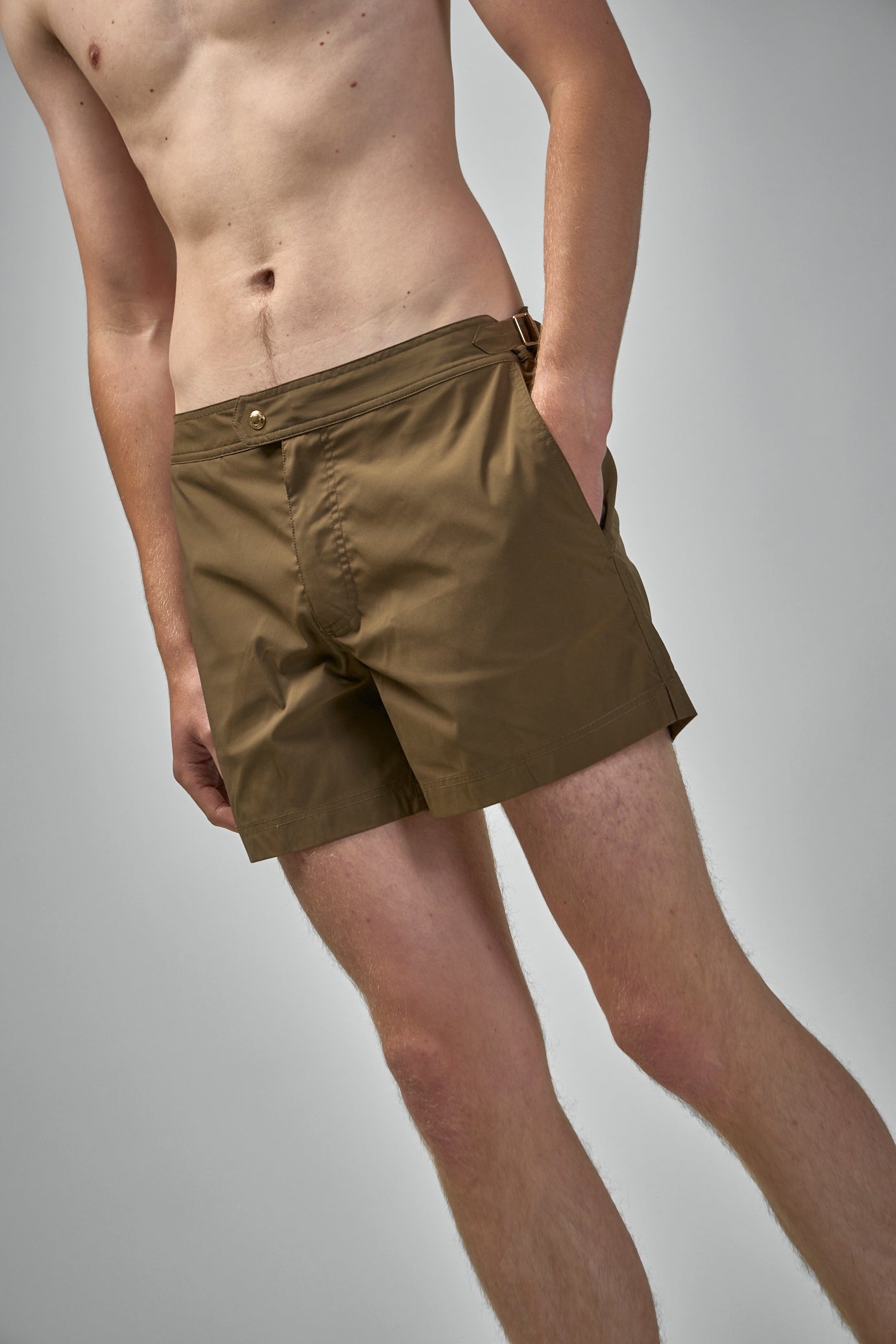 Compact Poplin Swim Short