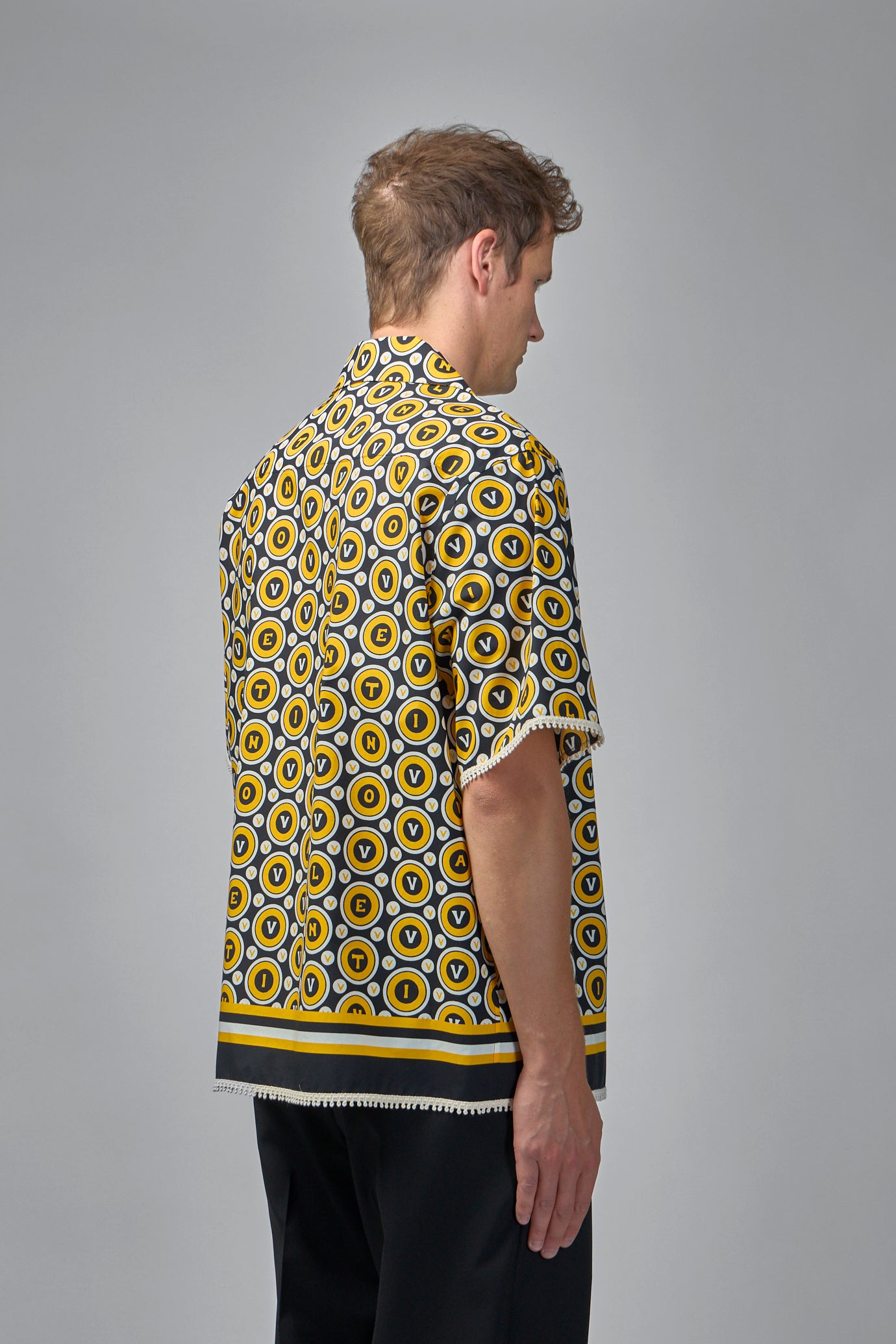 Bowling Shirt With Bulles Royales Print