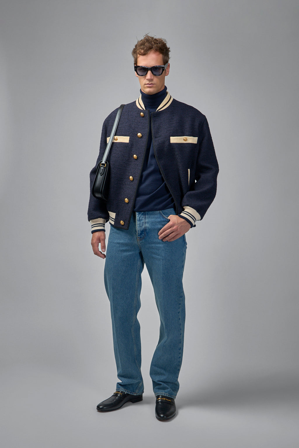 Turtleneck with VG Embroidery