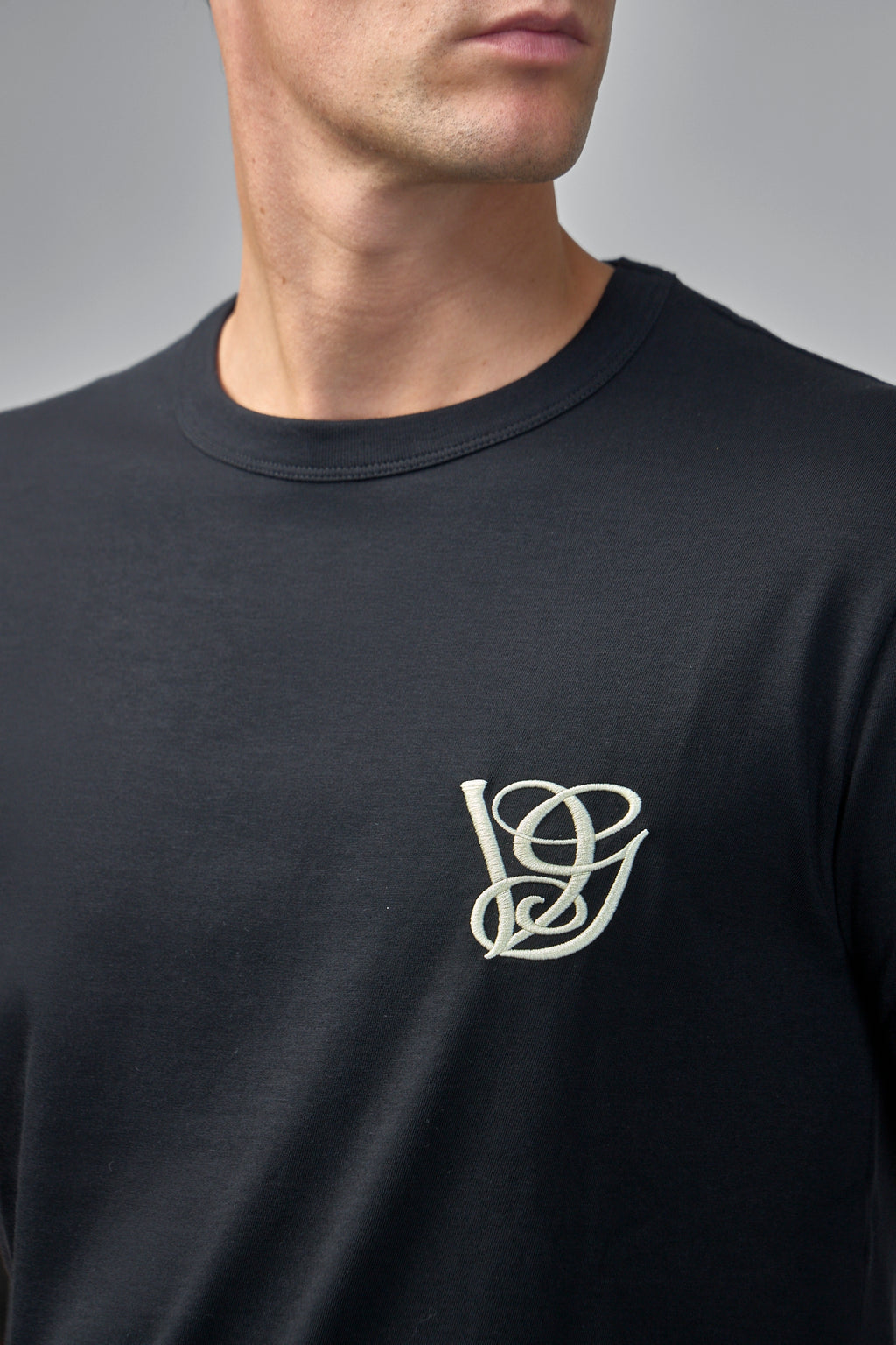 Cotton T-Shirt With VG Patch