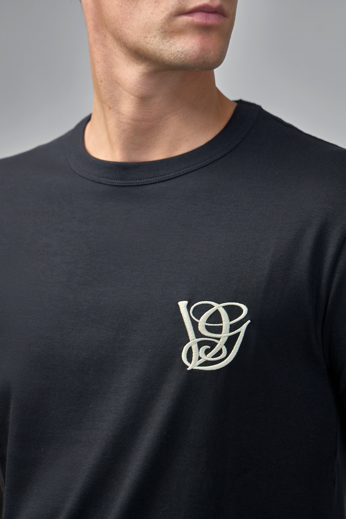Cotton T-Shirt With VG Patch