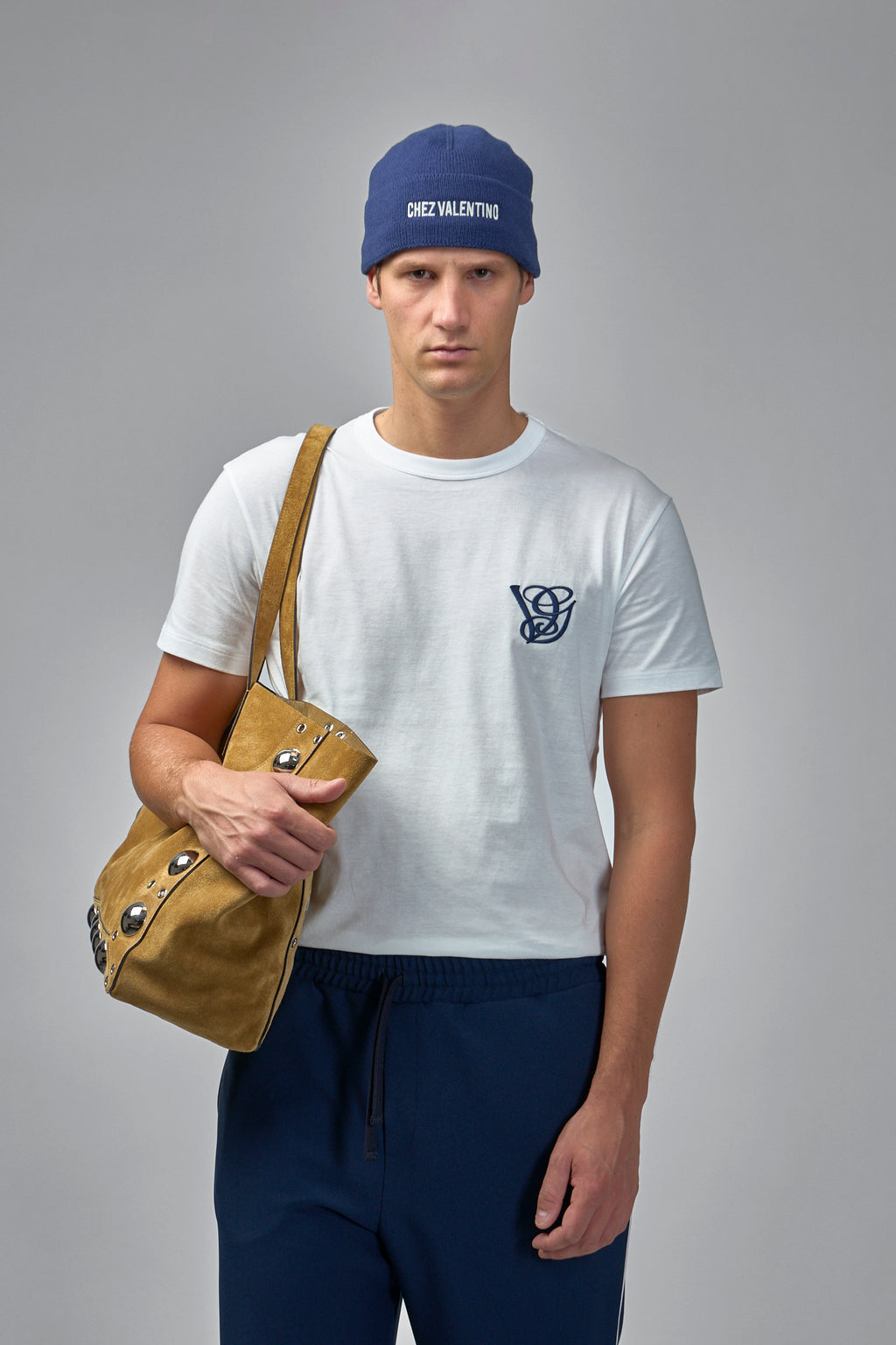 Cotton T-Shirt With VG Patch