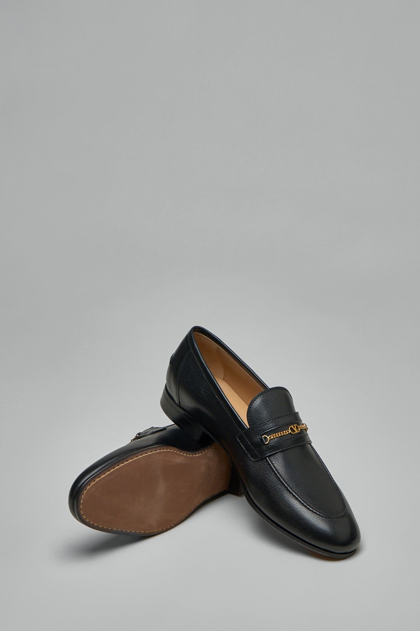 VLogo Signature Kidskin Moccasin